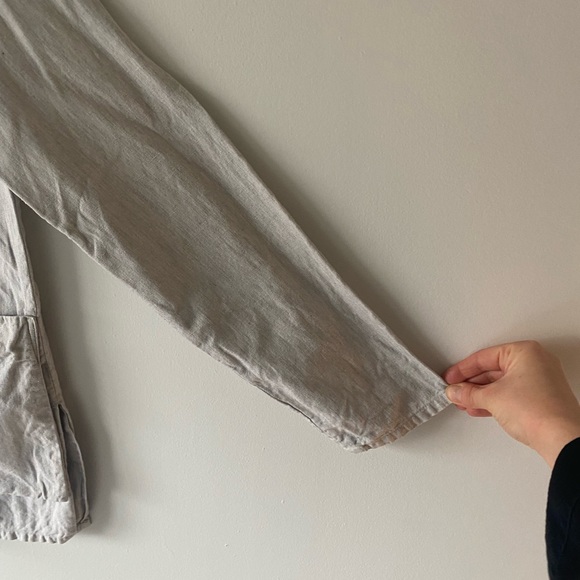 COS linen blend blouse - Picture 3 of 7